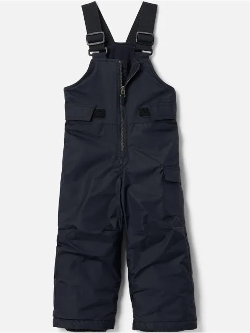 Kids Columbia Black Snow Bib Overalls - Durable Winter Pants